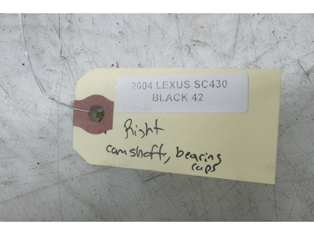 2002-2006 LEXUS SC430 OEM RIGHT PASSENGER SIDE CAMSHAFT BEARING CAPS  