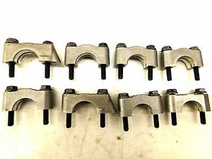 2007-2012 NISSAN ALTIMA SEDAN L32A OEM CAMSHAFT BEARING CAPS SET OF 8 W/ SCREWS