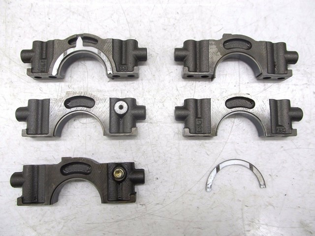 2007-2009 LEXUS LS460L XF40 OEM CRANKSHAFT CRANK SHAFT BEARING CAPS SET