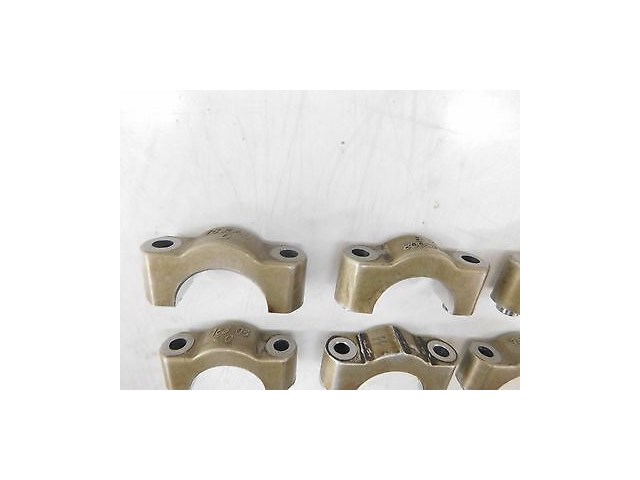 2004-2008 MASERATI QUATTROPORTE M139 OEM LEFT FRONT CAMSHAFT BEARING CAPS (9)