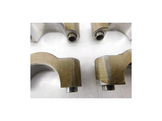 2004-2008 MASERATI QUATTROPORTE M139 OEM LEFT FRONT CAMSHAFT BEARING CAPS (9)