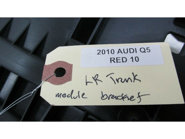2009-2012 AUDI Q5 8R OEM LEFT REAR TRUNK COMPUTER MODULE MOUNT BRACKET 