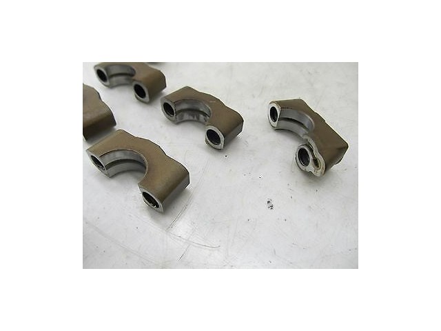 2006-2008 NISSAN 350Z COUPE OEM LEFT SIDE ENGINE CAMSHAFT BEARING CAPS SET OF 6