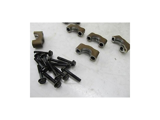 2006-2008 NISSAN 350Z COUPE OEM LEFT SIDE ENGINE CAMSHAFT BEARING CAPS SET OF 6