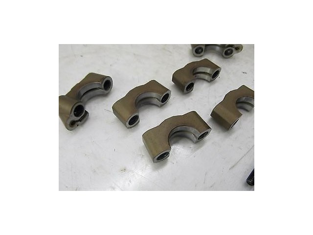 2006-2008 NISSAN 350Z COUPE OEM LEFT SIDE ENGINE CAMSHAFT BEARING CAPS SET OF 6