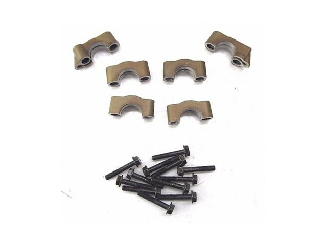 2006-2008 NISSAN 350Z COUPE OEM LEFT SIDE ENGINE CAMSHAFT BEARING CAPS SET OF 6