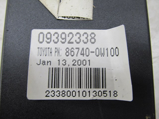 2001-2006 LEXUS LS430 OEM RIGHT REAR TELEPHONE TRANSCEIVER CONTROL MODULE 