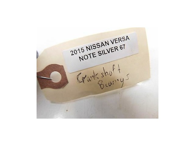 2014-2015 NISSAN VERSA NOTE OEM ENGINE CRANKSHAFT BEARING CAPS SET OF (5)