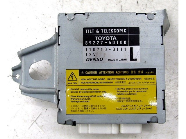 2001-2006 LEXUS LS430 OEM LEFT FRONT TILT TELESCOPIC COMPUTER MODULE 