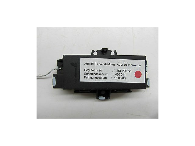 2004-2006 AUDI A8 L QUATTRO D3 OEM RIGHT FRONT DOOR INCIDENT CONTROL MODULE