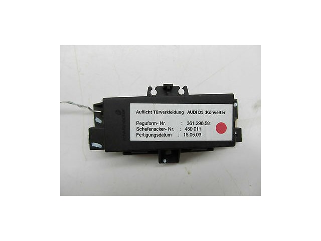 2004-2006 AUDI A8 L QUATTRO D3 OEM RIGHT REAR DOOR INCIDENT CONTROL MODULE