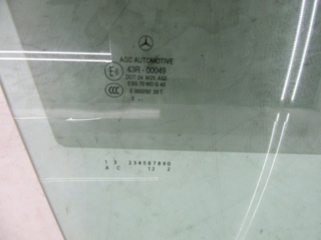 2012-2015 MERCEDES C350 COUPE OEM RIGHT PASSENGER DOOR WINDOW GLASS