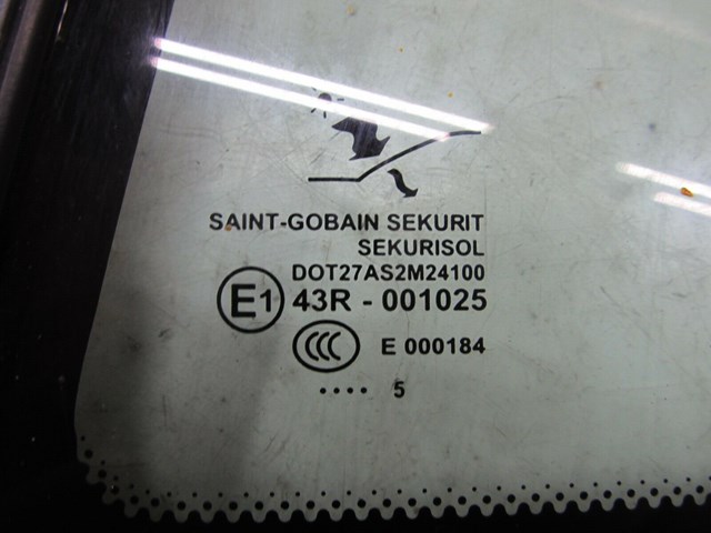 2004-2011 SAAB 9-3 OEM LEFT REAR QUARTER PANEL GLASS WINDOW 