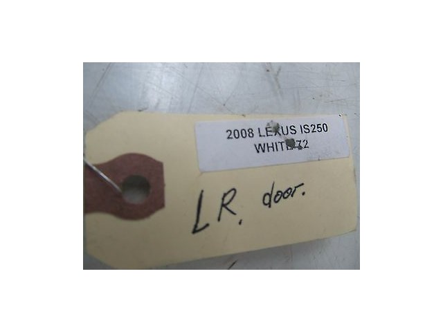 2006-2010 LEXUS IS250 XE20 OEM LEFT REAR DRIVER DOOR WINDOW GLASS