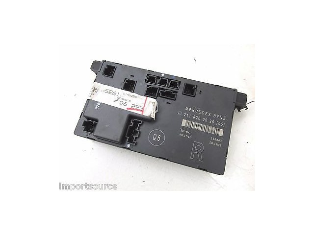 2003-2006 MERCEDES E320 W211 OEM RIGHT FRONT DOOR MODULE UNIT TEMIC 2118200626