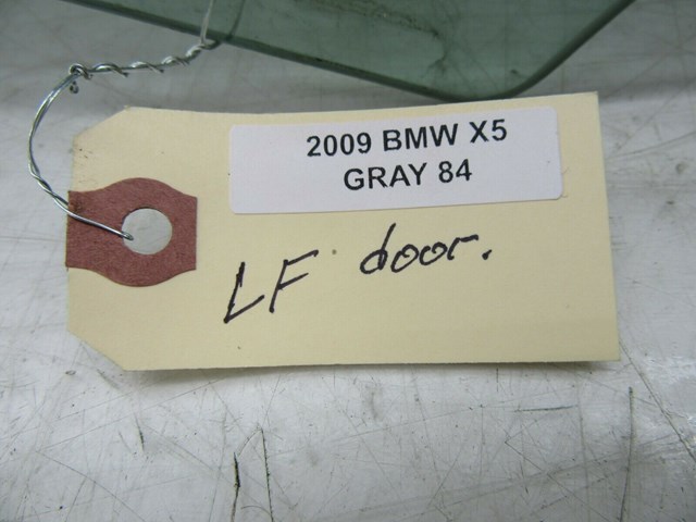 2007-2010 BMW X5 E70 OEM LEFT FRONT DRIVER SIDE DOOR WINDOW GLASS WITH TINT