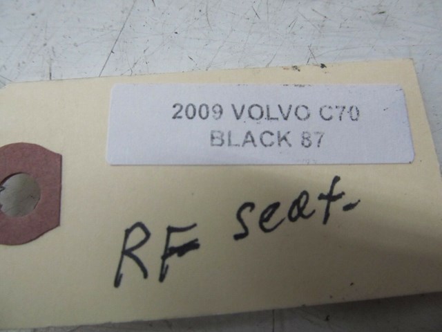 2006-2013 VOLVO C70 T5 OEM RIGHT FRONT SEAT MODULE 31292543
