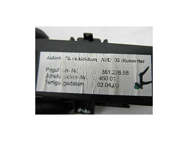 2004-2006 AUDI A8 L QUATTRO D3 OEM LEFT REAR DOOR INCIDENT CONTROL MODULE 