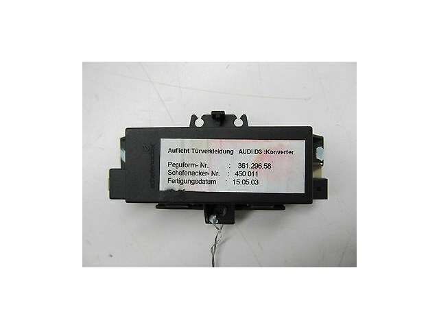 2004-2006 AUDI A8 L QUATTRO D3 OEM LEFT REAR DOOR INCIDENT CONTROL MODULE