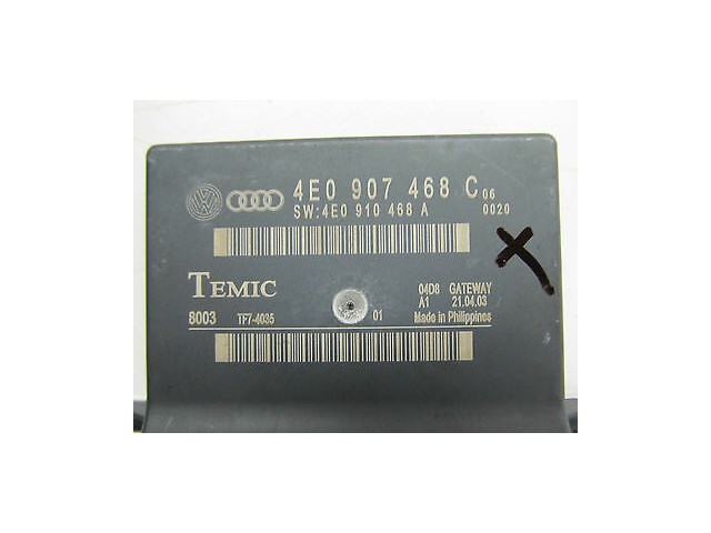 2004-2006 AUDI A8 L QUATTRO D3 OEM CRUISE CONTROL GATEWAY MODULE TEMIC