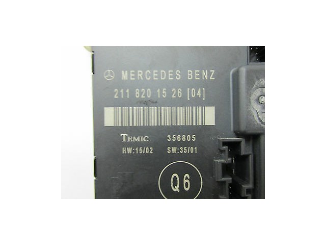 2003-2005 MERCEDES BENZ E320 W211 OEM LEFT REAR DOOR MODULE CONTROL UNIT
