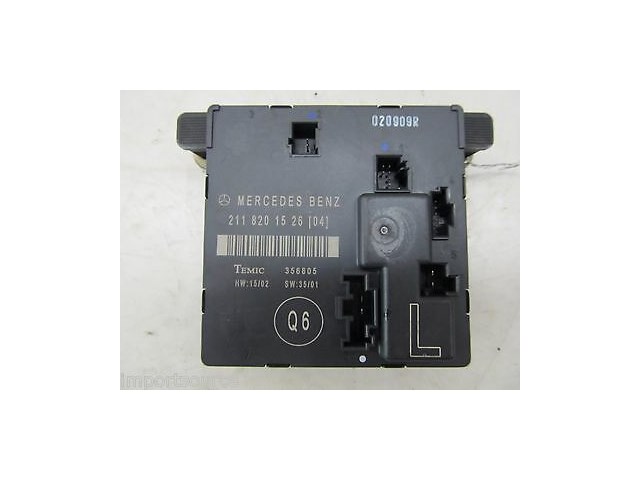 2003-2006 MERCEDES E320 W211 OEM LEFT REAR DRIVER SIDE DOOR CONTROL MODULE 