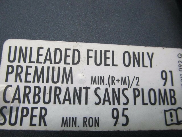 2004-2007 VOLKSWAGEN TOUAREG OEM GAS FUEL TANK COVER CAP LID GRAY METALLIC