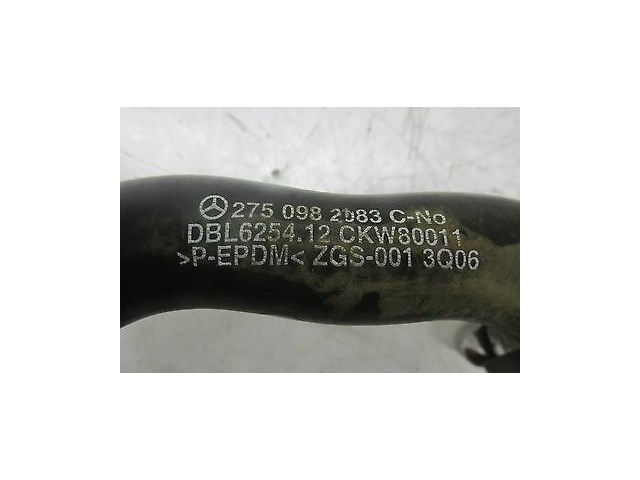 2007-2009 MERCEDES S600 W221 OEM RADIATOR COOLANT FILLER CAP W/ TUBE