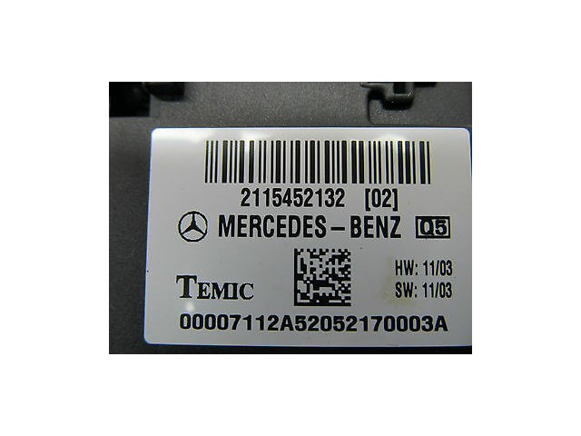 2003-2006 MERCEDES BENZ E500 W211 OEM SIGNAL ACQUISITION ACTUATION MODULE UNIT