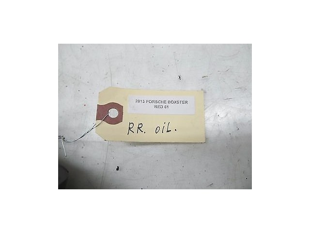 2013-2015 PORSCHE BOXSTER 981 OEM RIGHT REAR ENGINE OIL  FILLER NECK CAP 