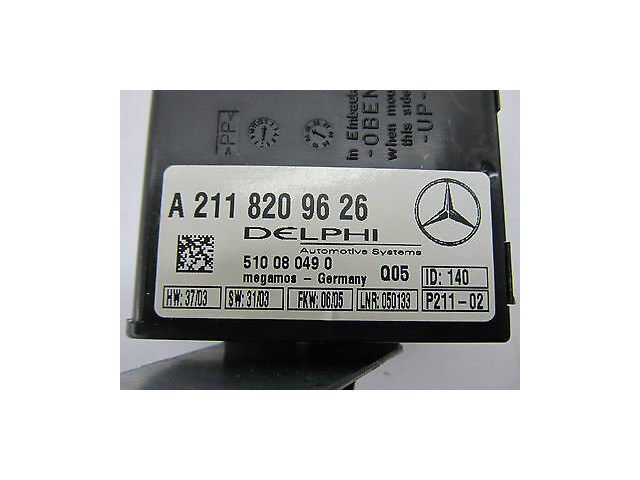 2003-2006 MERCEDES BENZ E500 W211 OEM RIGHT REAR ALARM UNIT TOWING SENSOR MODULE