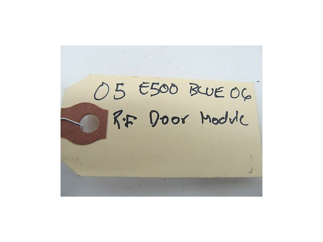 2003-2006 MERCEDES BENZ E500 W211 OEM RIGHT FRONT PASSENGERS DOOR CONTROL MODULE