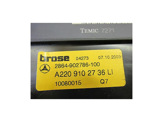 2003-2006 MERCEDES BENZ S500 W220 OEM LEFT FRONT SEAT MEMORY CONTROL MODULE