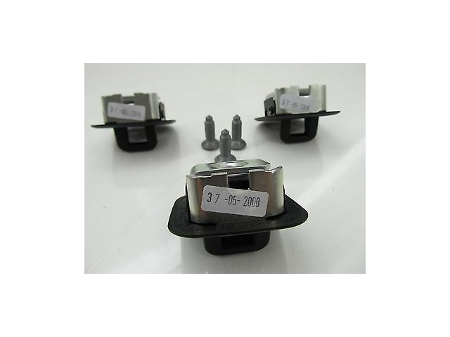 2008-2010 BMW 535xi 528 E60 OEM REAR DECK CHILD SEAT SUPPORT SET OF 3 W/ SCREWS