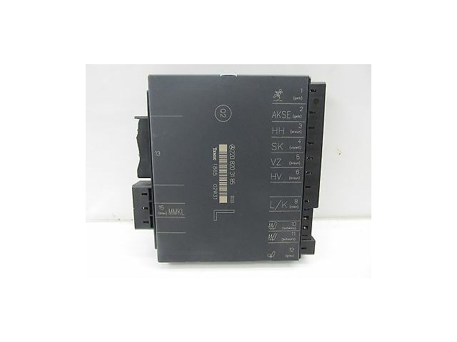 2003-2006 MERCEDES S430 S500 W220 OEM LEFT FRONT SEAT CONTROL MODULE TEMIC 
