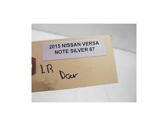 2014-2015 NISSAN VERSA NOTE OEM LEFT REAR EXTERIOR WINDOW WEATHER PANEL 