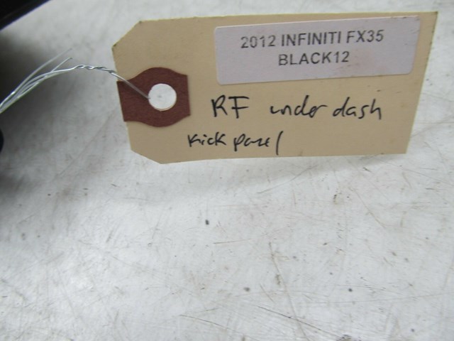 2009-2016 INFINITI FX35 QX70 OEM RIGHT SIDE FRONT FLOOR KICK PANEL COVER TRIM