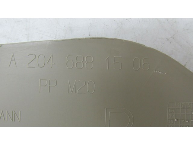 2012-2015 MERCEDES C250 COUPE W204 OEM RIGHT FRONT LOWER KICK PANEL TRIM 