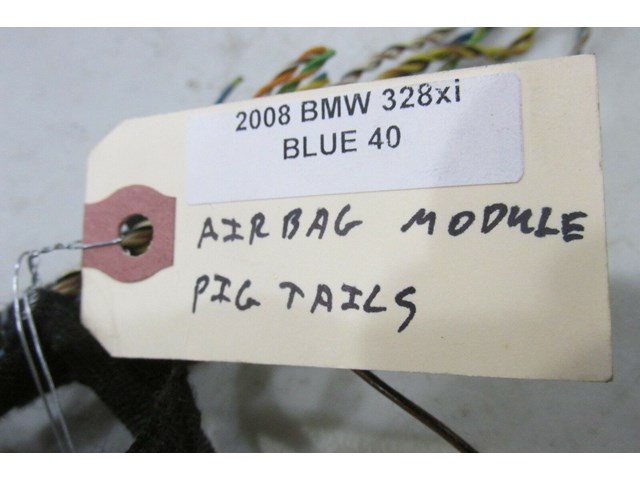 2007-2010 BMW 328xi E90 OEM AIR BAG MODULE PIG TAILS