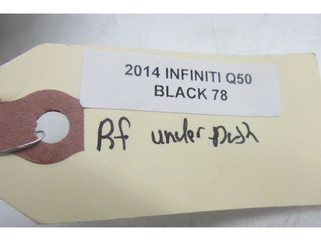 2014-2016 INFINITI Q50 OEM RIGHT FRONT PASSENGER SIDE LOWER KICK PANEL COVER