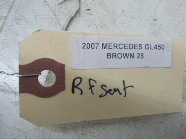 2007-2012 MERCEDES GL450 X164 OEM RIGHT FRONT SEAT CONTROL MODULE 