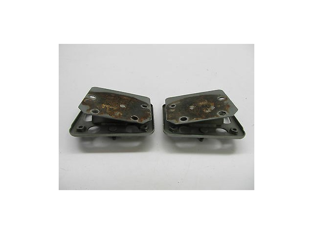 2003-2004 INFINITI G35 SEDAN OEM REAR BUMPER IMPACT BAR MOUNT / BRACKET SET OF 2