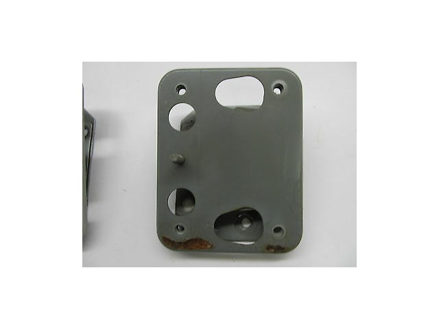 2003-2004 INFINITI G35 SEDAN OEM REAR BUMPER IMPACT BAR MOUNT / BRACKET SET OF 2