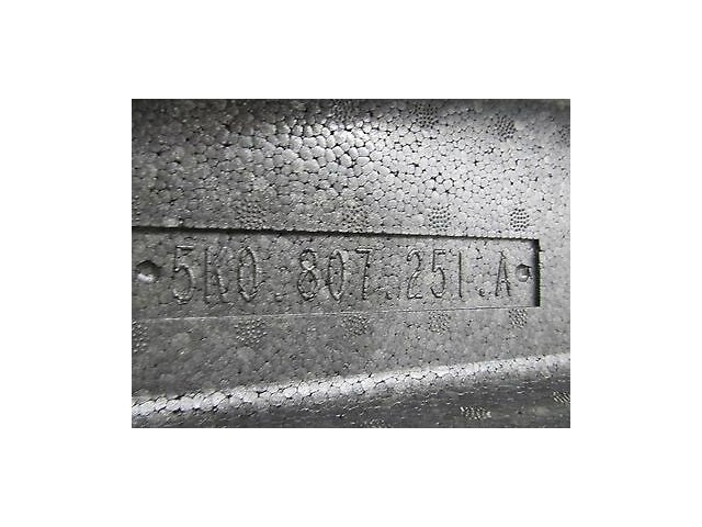 2008-2013 VOLKSWAGEN GTI MK6 OEM REAR BUMPER IMPACT ABSORBER 5K0807251A