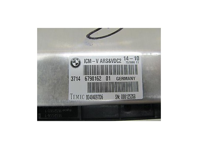 2011-2013 BMW 550i 535i F10 OEM VEHICLE DYNAMIC SUSPENSION VDC CONTROL MODULE