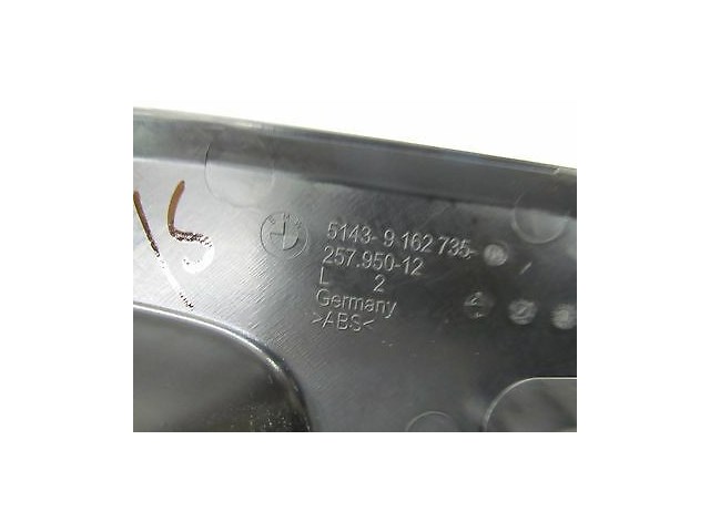 2011-2013 BMW 550i 535i F10 OEM LEFT FRONT LOWER SIDE KICK PANEL TRIM COVER