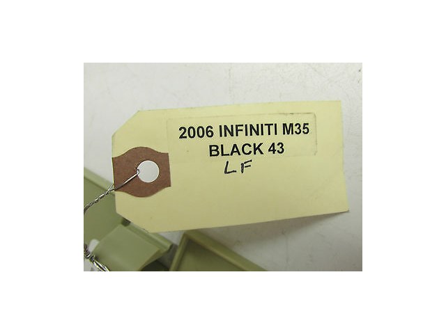 2006-2009 INFINITI M35 OEM LEFT SIDE FRONT KICK PANEL FUSE COVER TAN COLOR