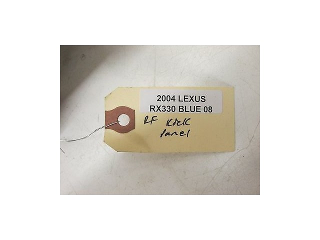 2004-2006 LEXUS RX330 XU30 OEM RIGHT FRONT PASSENGER SIDE KICK PANEL COVER BEIGE