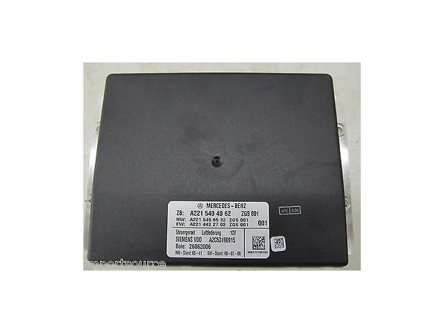 2007-2009 MERCEDES S550 W221 OEM AIR SUSPENSION CONTROL MODULE 2215404062