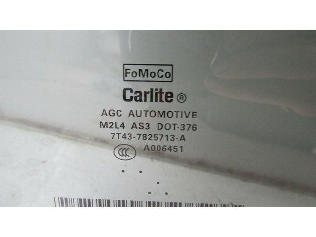 2011-2015 LINCOLN MKX OEM LEFT REAR DOOR WINDOW GLASS          